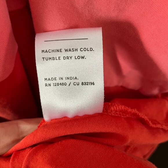 Pact Fit & Flare Pink and Red Midi Dress XL - Picture 6 of 6